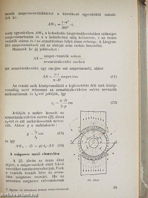 Egyen- és váltakozó áramú elektromotorok