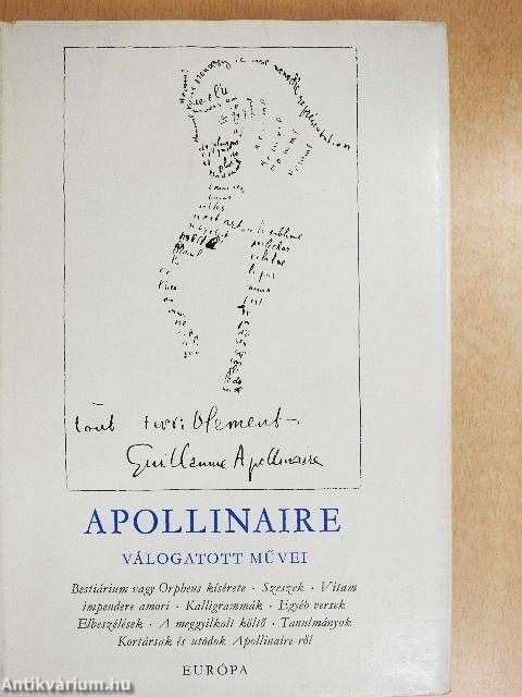 Guillaume Apollinaire válogatott művei