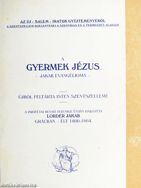 A gyermek Jézus