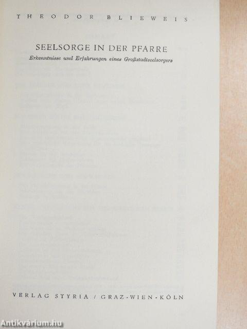 Seelsorge in der Pfarre