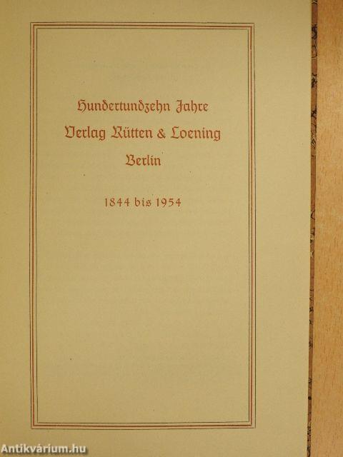 Hundertundzehn Jahre Verlag Rütten & Loening, Berlin