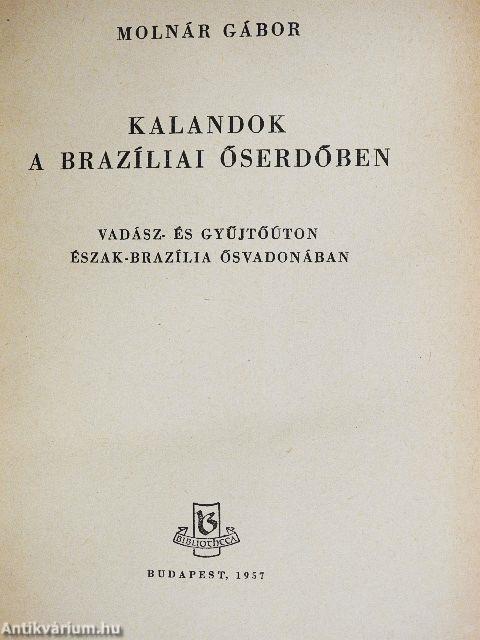 Kalandok a brazíliai őserdőben