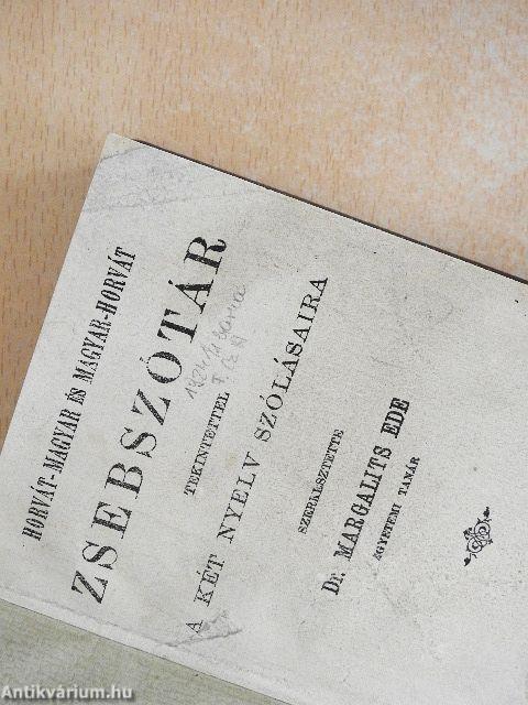 Horvát-magyar és magyar-horvát zsebszótár