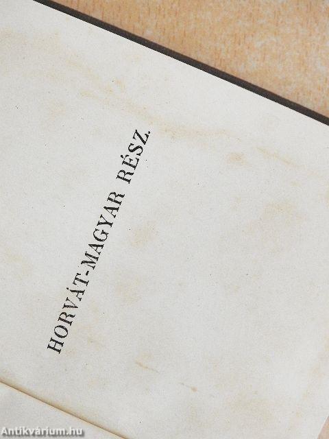 Horvát-magyar és magyar-horvát zsebszótár