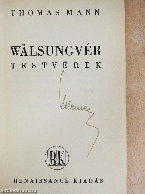 Wälsungvér testvérek