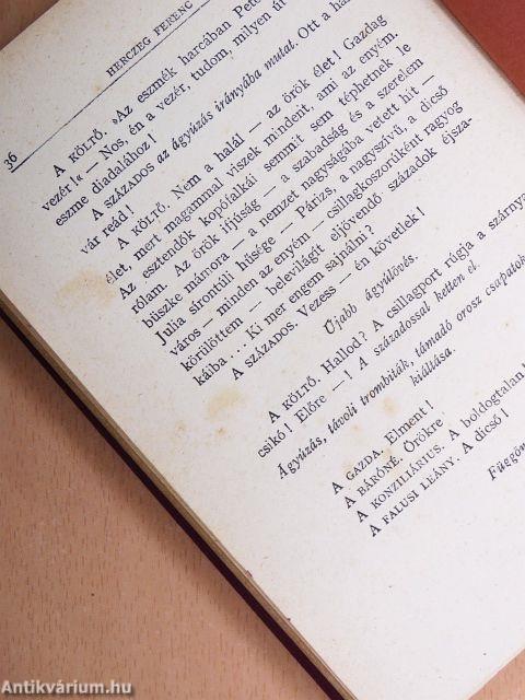 A híd/A fekete lovas/A költő és a halál