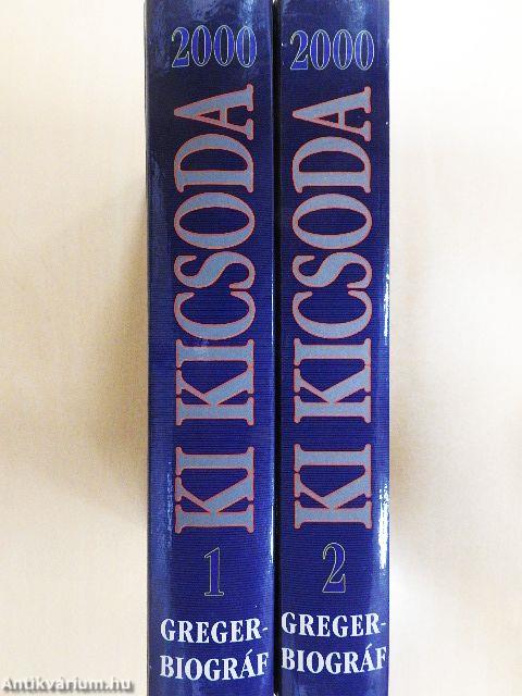 Ki kicsoda 2000 1-2.