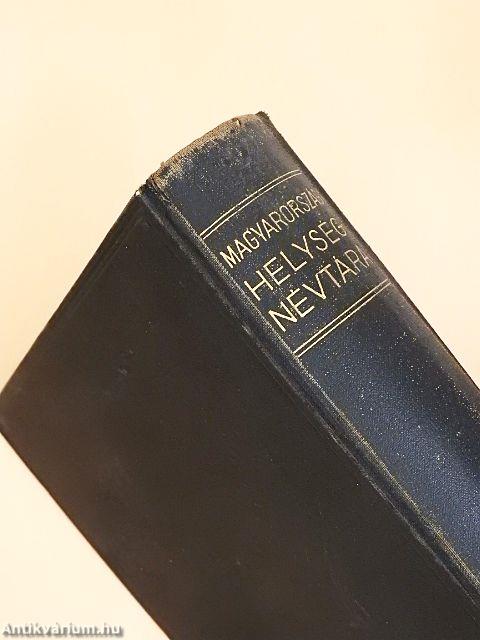 Magyarország helységnévtára 1933