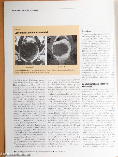 Nőgyógyászati és Szülészeti Továbbképző Szemle 2004. január-november