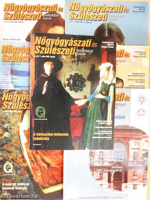 Nőgyógyászati és Szülészeti Továbbképző Szemle 2002. január-november/Szupplementum