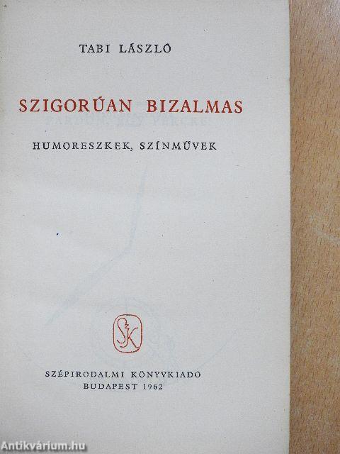 Szigorúan bizalmas