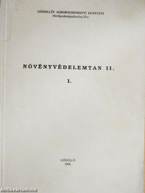 Növényvédelemtan II./1