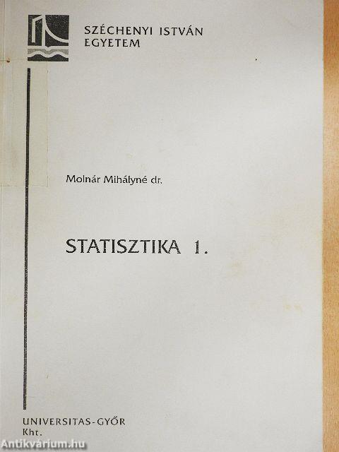 Statisztika 1.