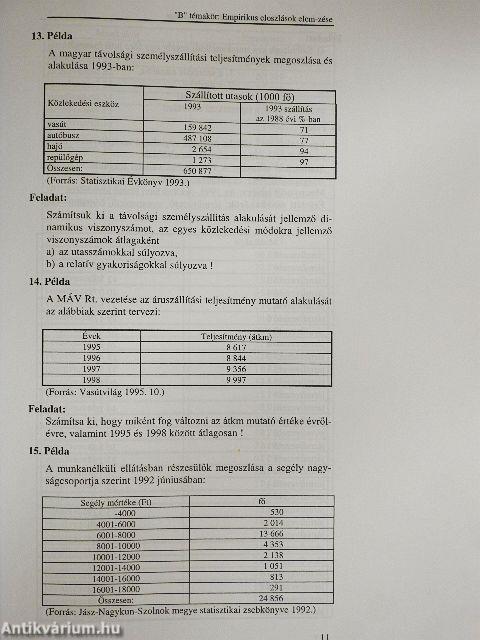 Statisztika 1.