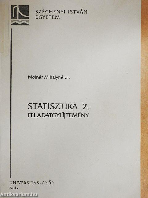 Statisztika 2. - Feladatgyűjtemény