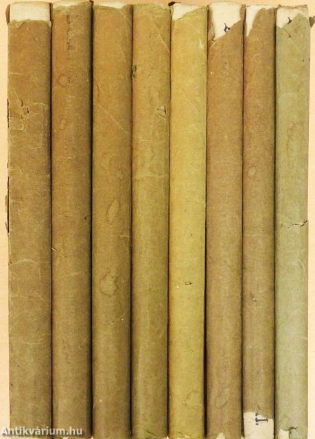 Der Weltkrieg I-VIII. (gótbetűs)(nem teljes sorozat)