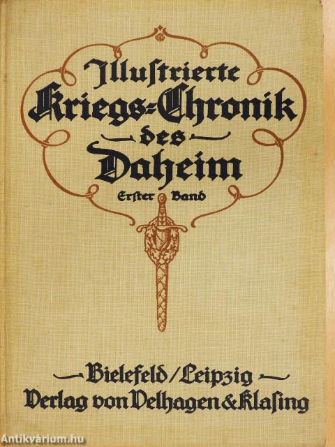 Der Weltkrieg I-VIII. (gótbetűs)(nem teljes sorozat)