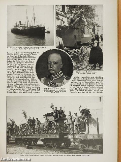 Der Weltkrieg I-VIII. (gótbetűs)(nem teljes sorozat)