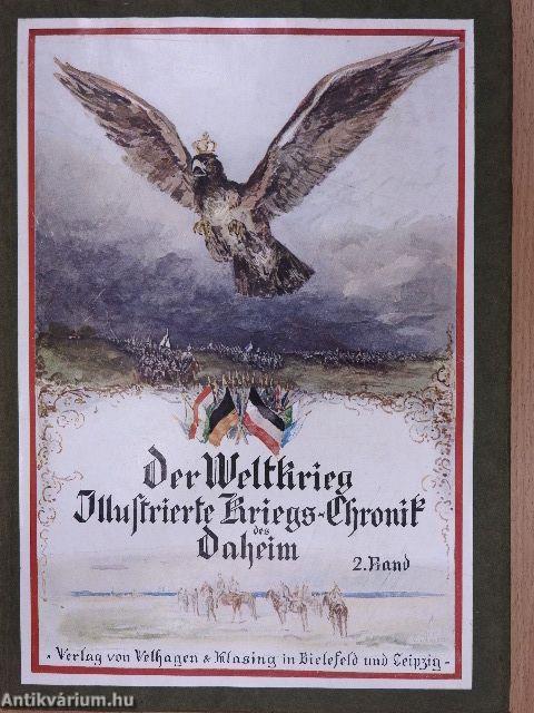 Der Weltkrieg I-VIII. (gótbetűs)(nem teljes sorozat)