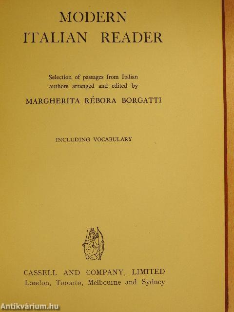 Modern Italian Reader