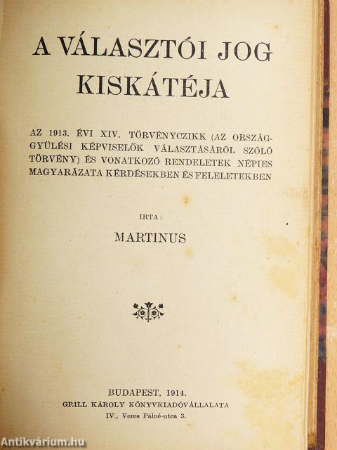 Jogász humor!/A Dohány-utcai bombamerénylet tettesei/A népek önrendelkezési joga/A turáni eszme/A felsőbbrendű faj joga/A választói jog kiskátéja/Érdekképviseleti politika Németországban/Tömegmozgalmak