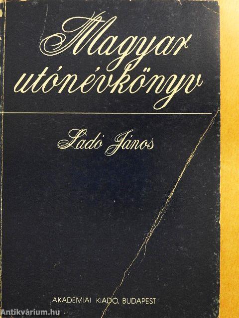 Magyar utónévkönyv