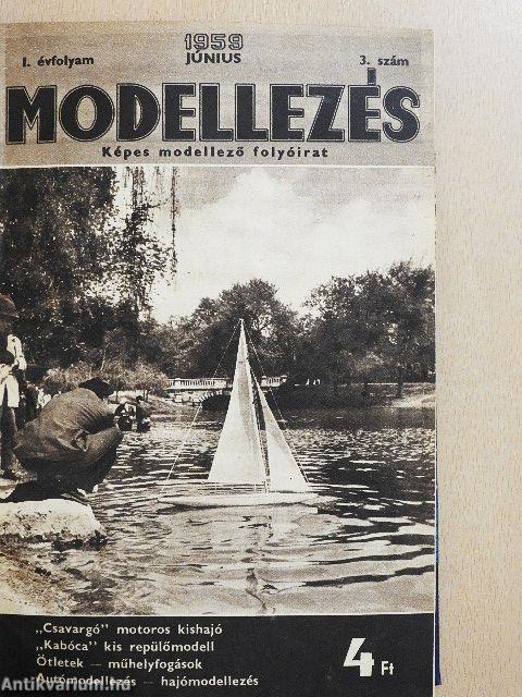 Modellezés 1959-1960. (vegyes számok) (19 db)