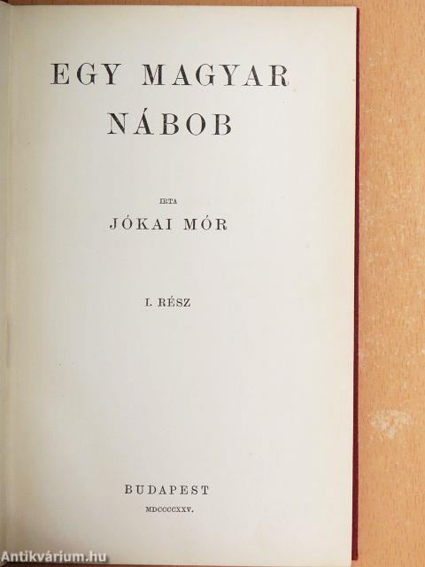 Egy magyar nábob I-II.