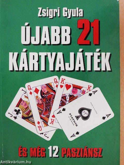 Újabb 21 kártyajáték és még 12 pasziánsz