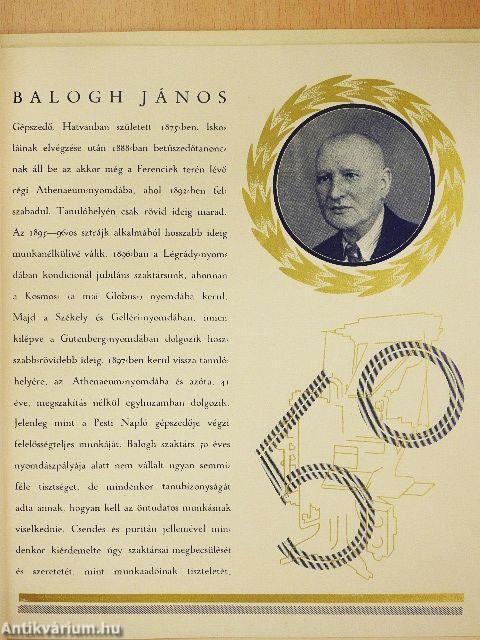 Munkában eltöltött 50 esztendő emlékére