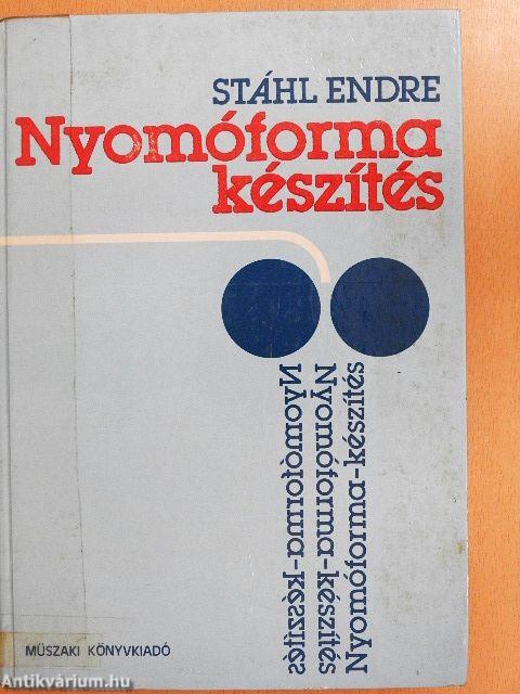 Nyomóforma-készítés