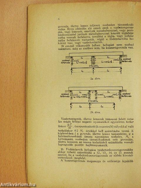 A Magyar Mérnök- és Építész-Egylet vasbetonszabályzata 1931.