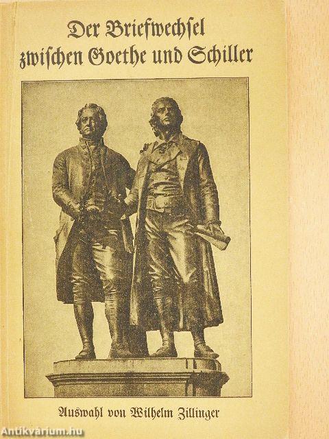 Der Briefwechsel zwischen Goethe und Schiller (gótbetűs)