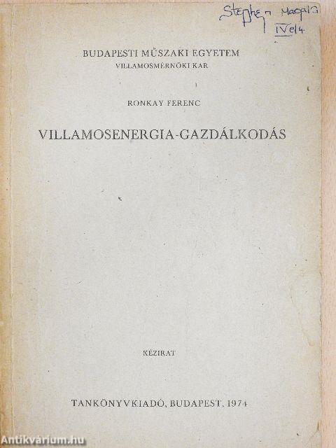 Villamosenergia-gazdálkodás