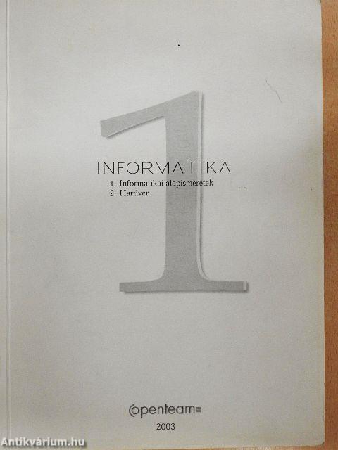 Informatika 1.