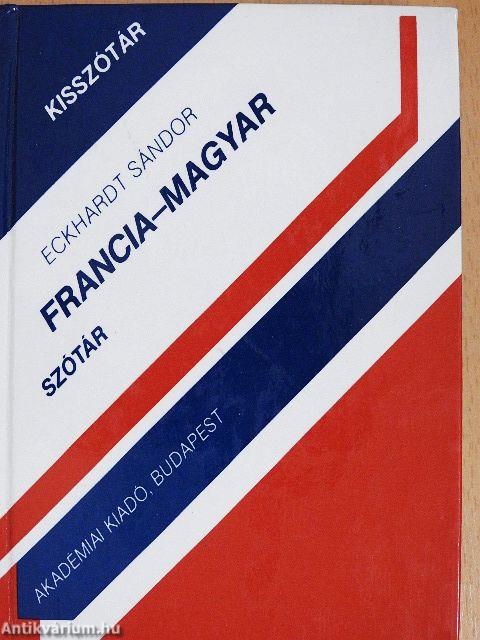 Francia-magyar szótár