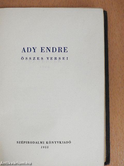 Ady Endre összes versei I-II.