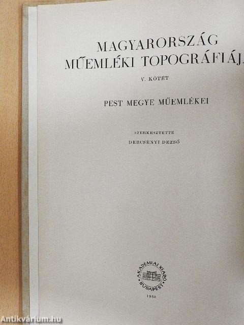 Pest megye műemlékei II.