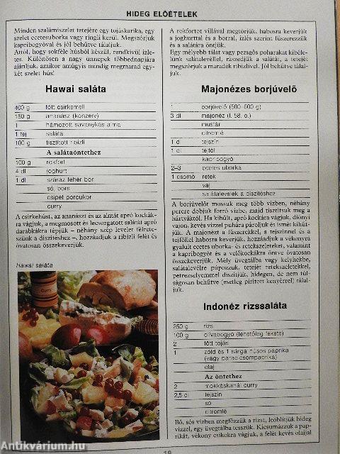 99 előétel 33 színes ételfotóval