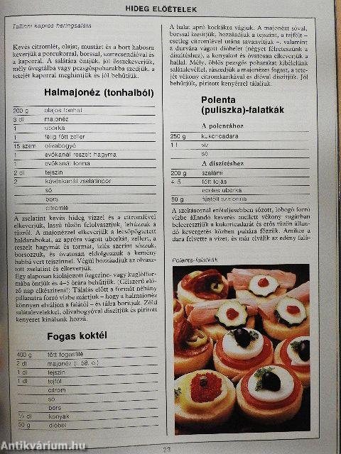 99 előétel 33 színes ételfotóval