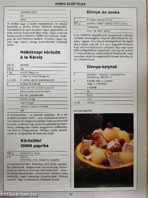 99 előétel 33 színes ételfotóval