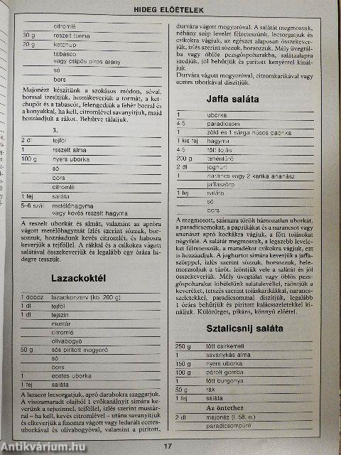 99 előétel 33 színes ételfotóval