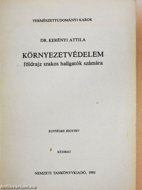 Környezetvédelem