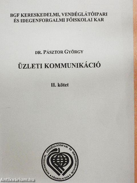 Üzleti kommunikáció II.