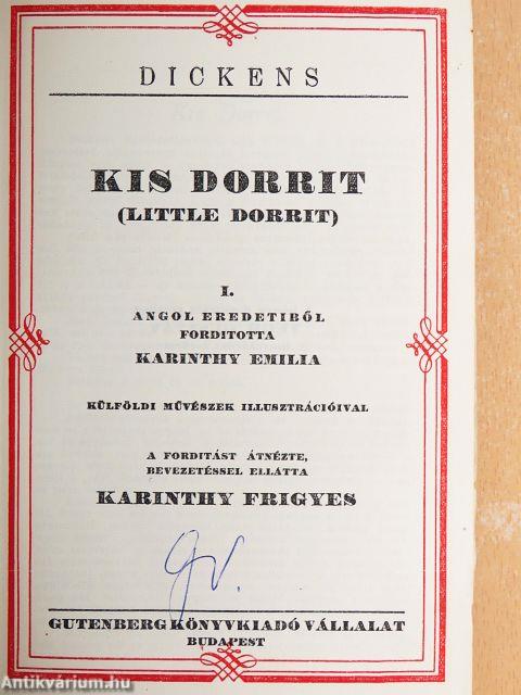 Kis Dorrit I-IV.