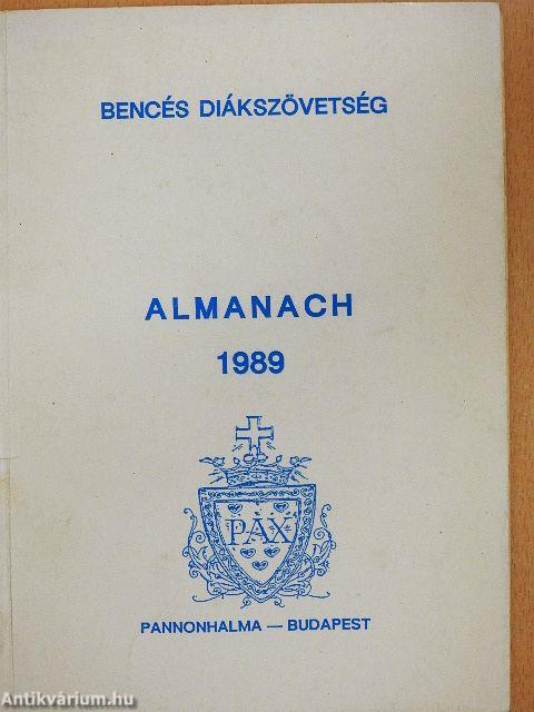 Bencés Diákszövetség Almanach 1989