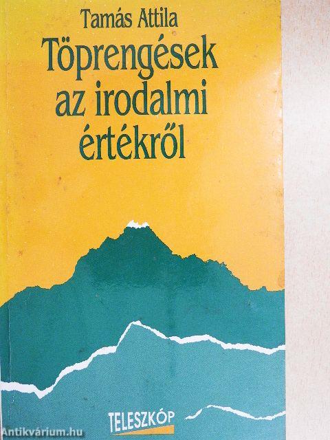 Töprengések az irodalmi értékről