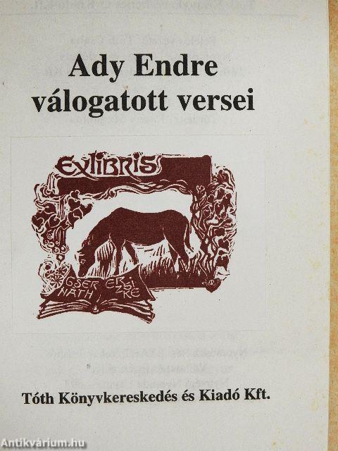 Ady Endre válogatott versei