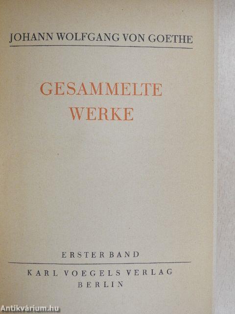 Gesammelte Werke I-IV.