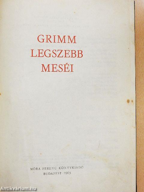 Grimm legszebb meséi